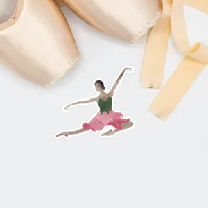 Hibiscus Ballerina Sticker