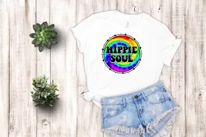 Hippie Soul Tie Dye Sublimation Transfer