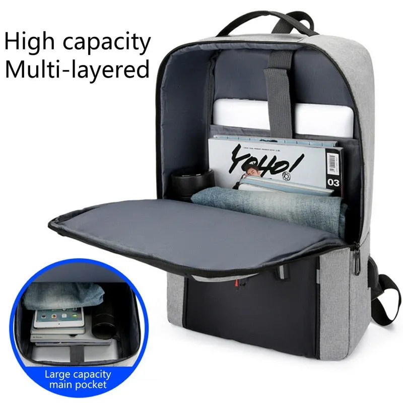 Homemari Series 4 Waterproof USB Laptop Backpack
