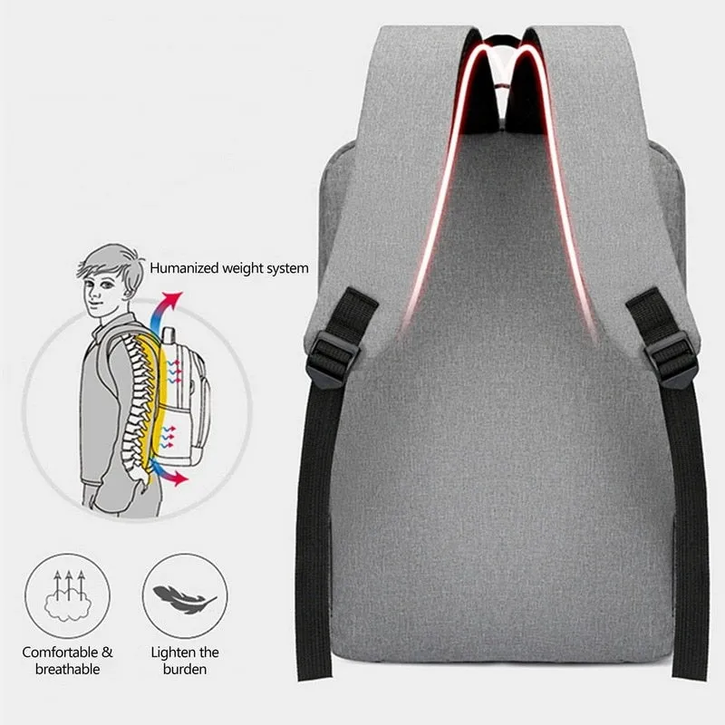 Homemari Series 4 Waterproof USB Laptop Backpack