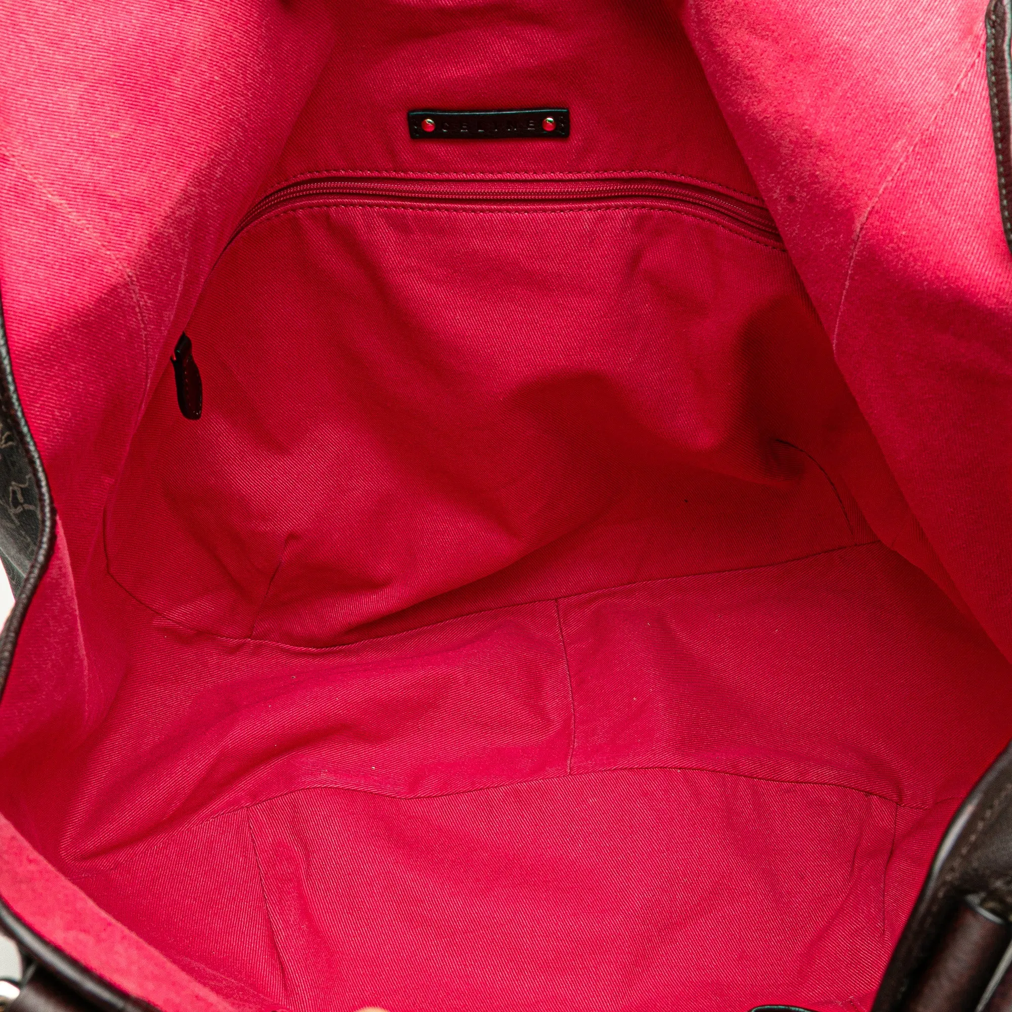 Horse Carriage Coated Canvas Tote