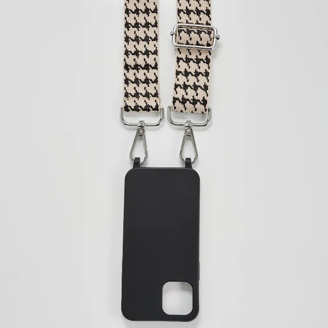 Houndstooth Woven Strap