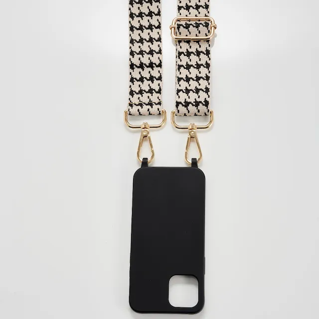 Houndstooth Woven Strap