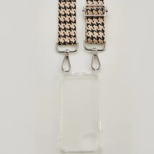Houndstooth Woven Strap