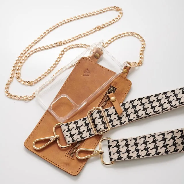 Houndstooth Woven Strap