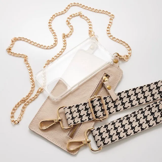 Houndstooth Woven Strap