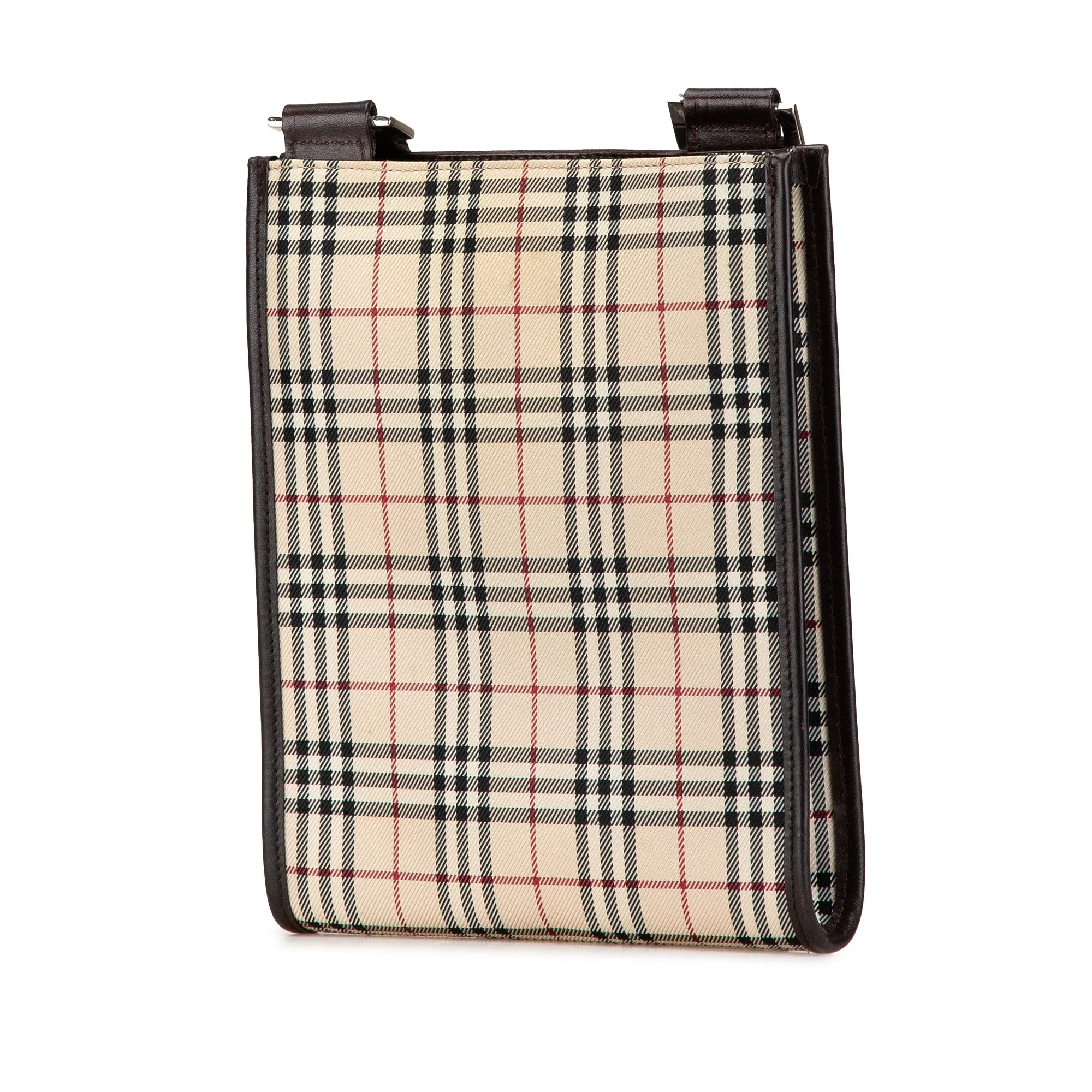 House Check Canvas Crossbody