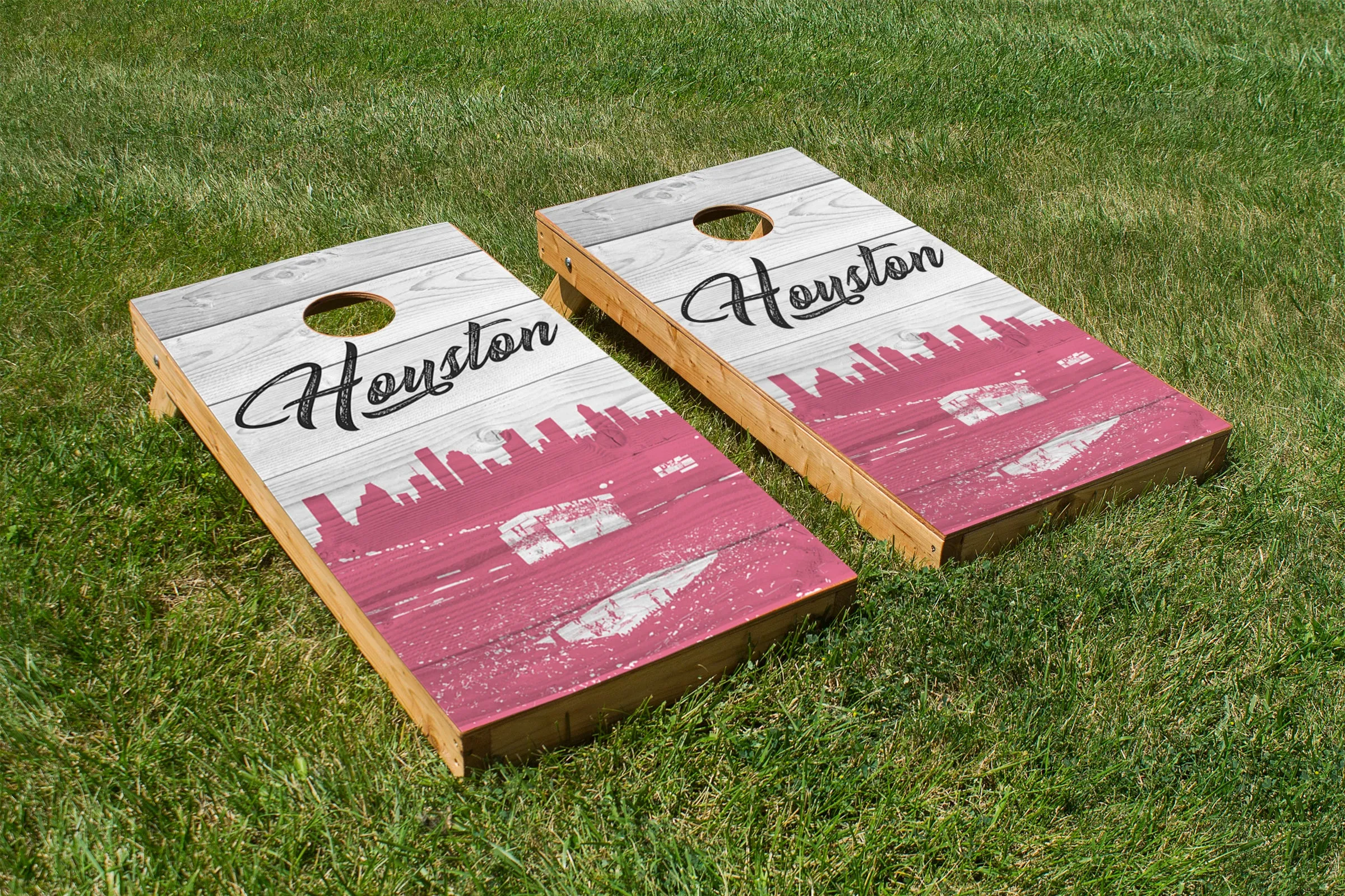 Houston Rockets Arena Skyline
