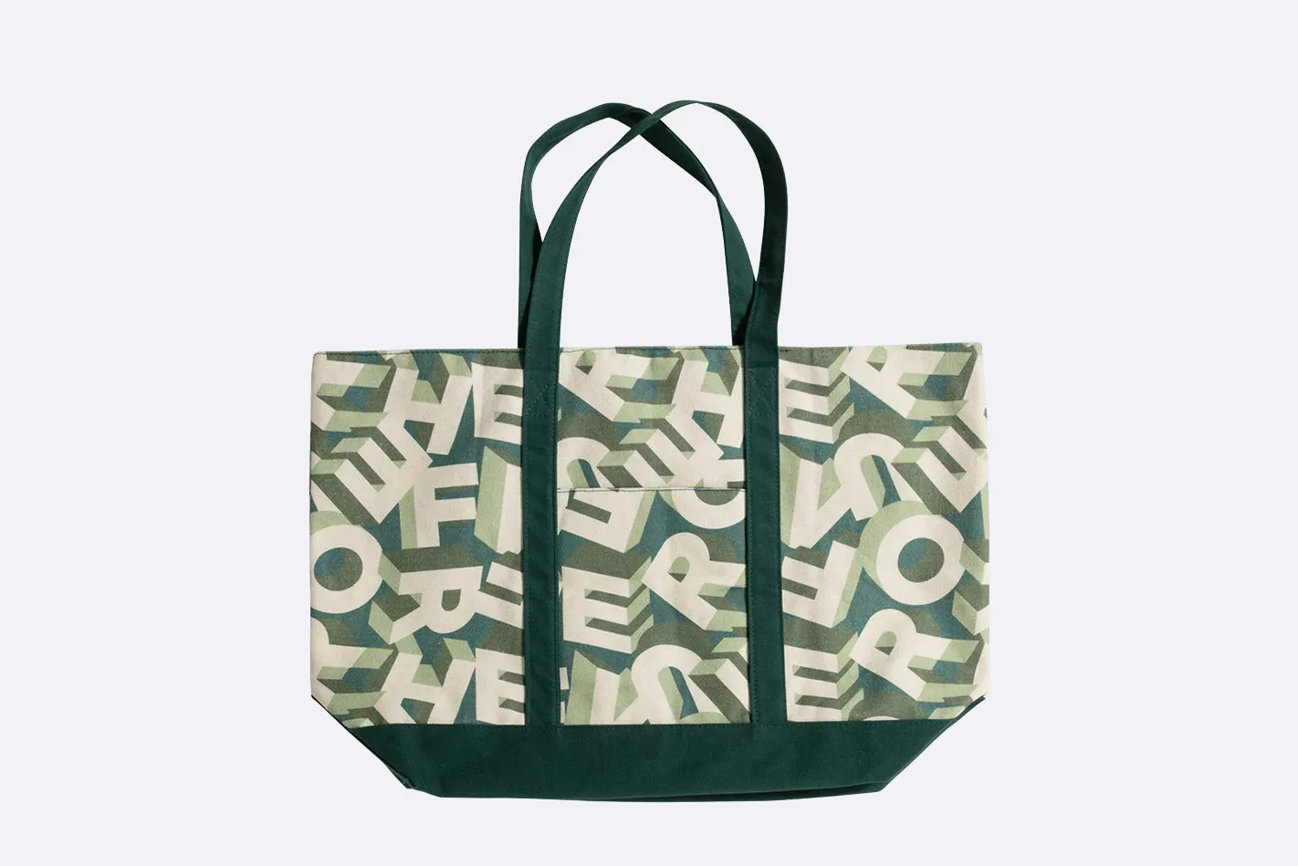 Huf Printed Tote Bag Sage