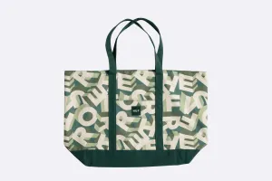 Huf Printed Tote Bag Sage