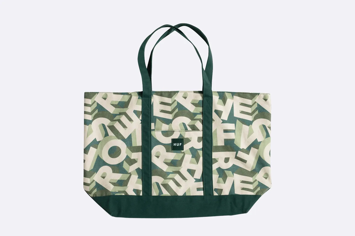 Huf Printed Tote Bag Sage