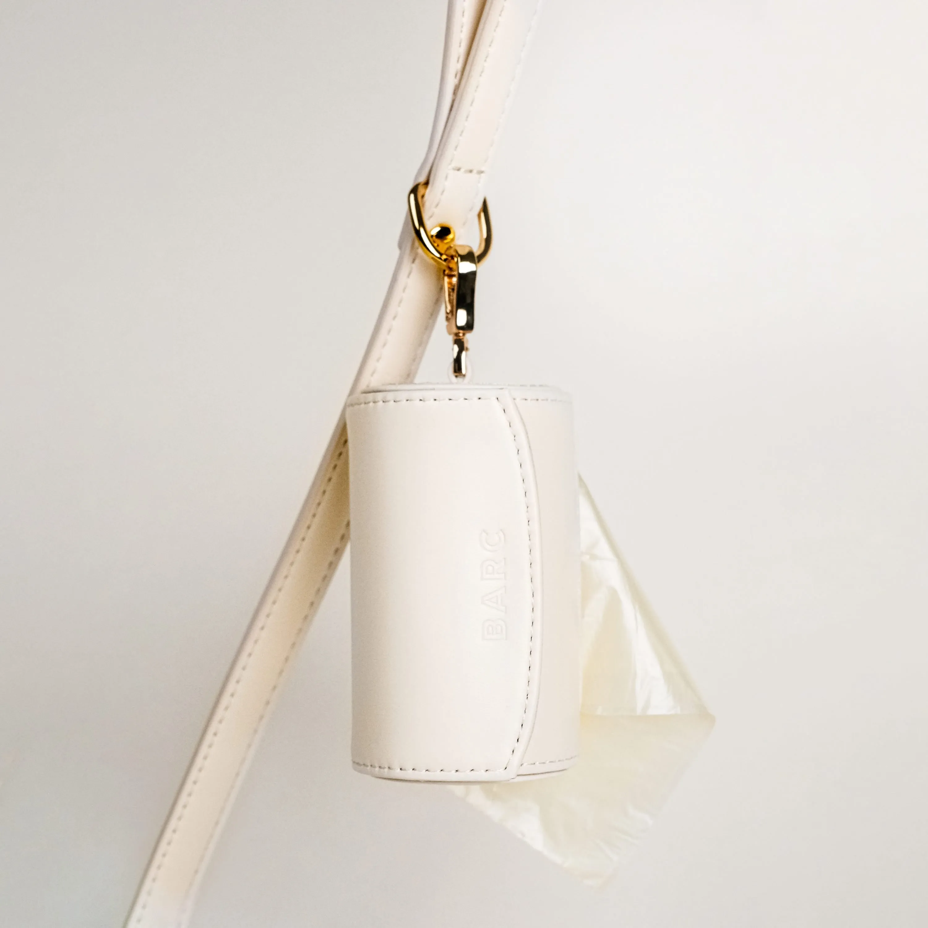 Ivory Waste Bag Holder