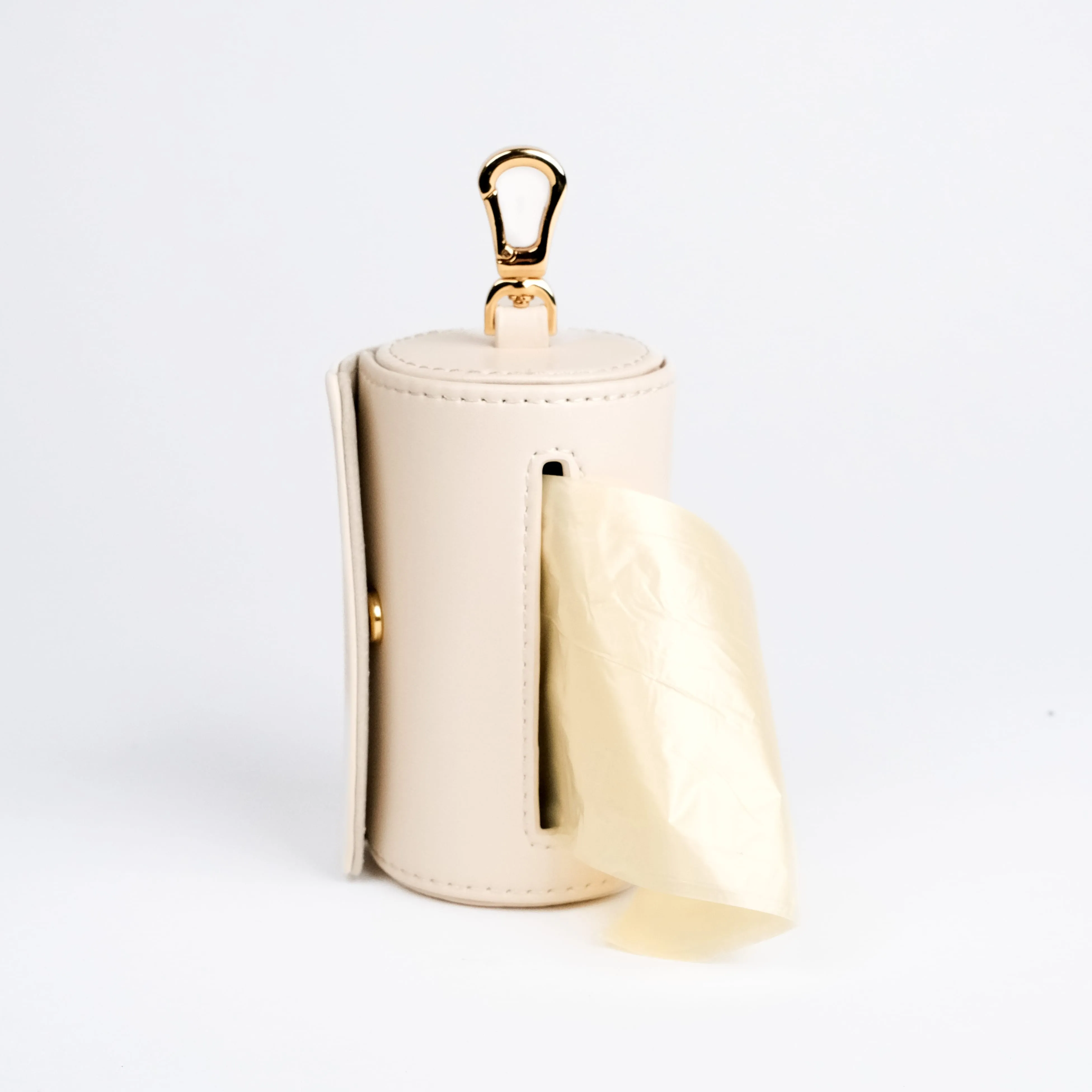 Ivory Waste Bag Holder