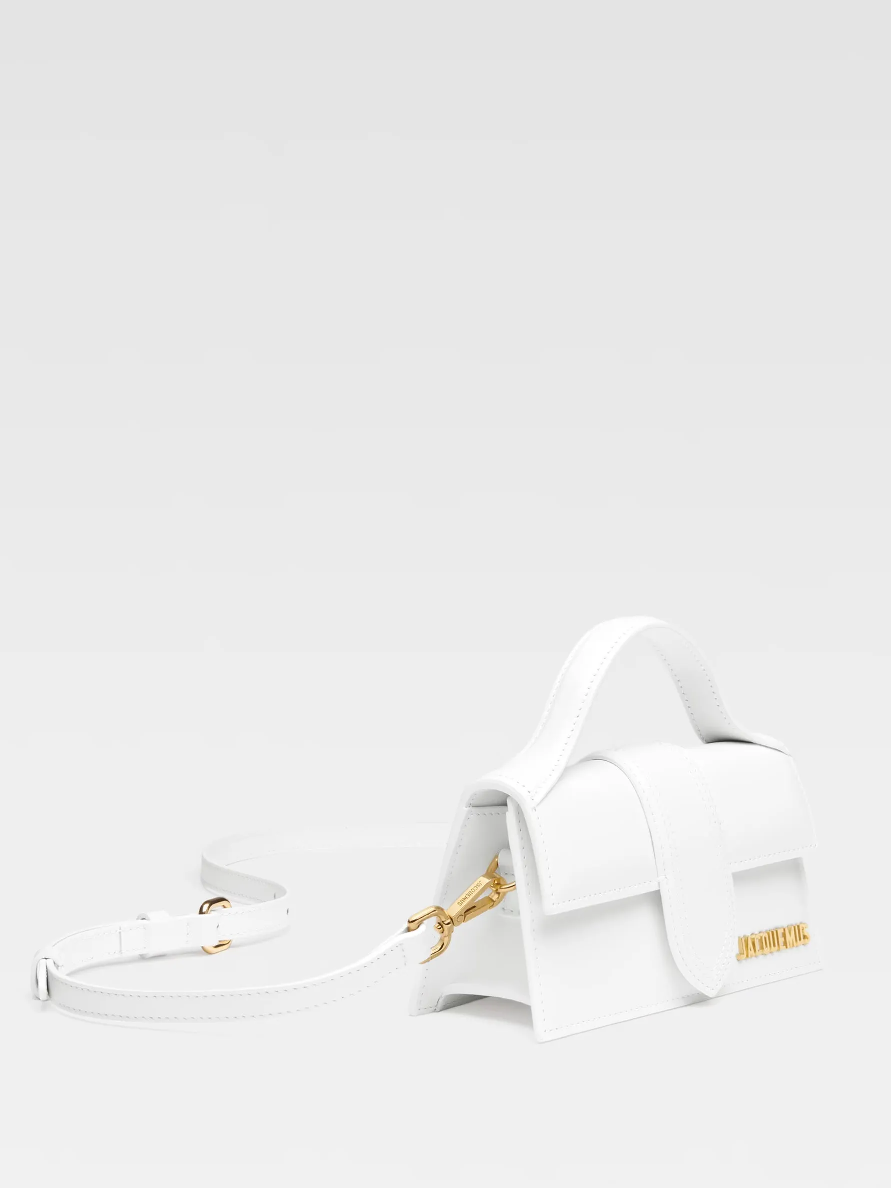 Jacquemus Le Bambino Crossbody Bag in White