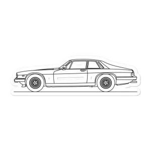 Jaguar XJS III Outline Sticker