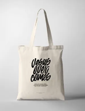 Jesus Overcome {Tote Bag}