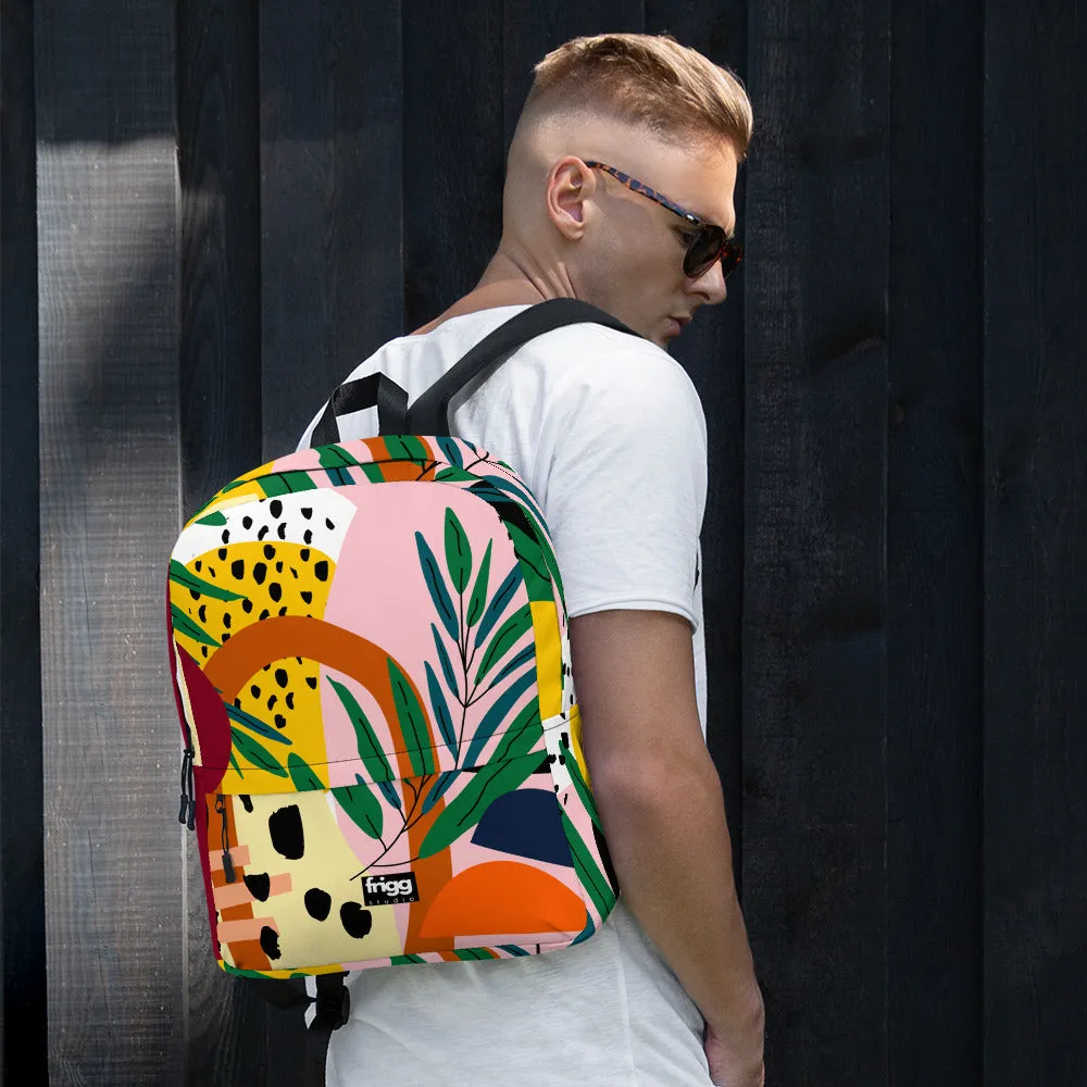 JUNGLE - WATER-RESISTANT BACKPACK WITH LAPTOP POCKET