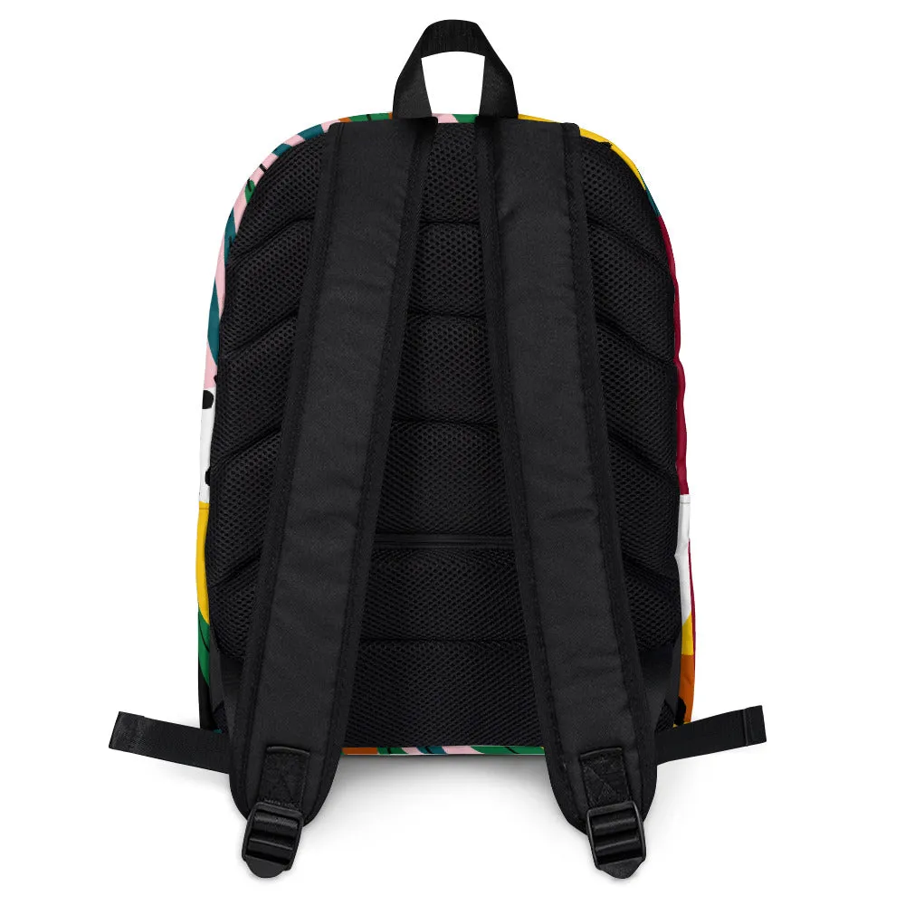 JUNGLE - WATER-RESISTANT BACKPACK WITH LAPTOP POCKET