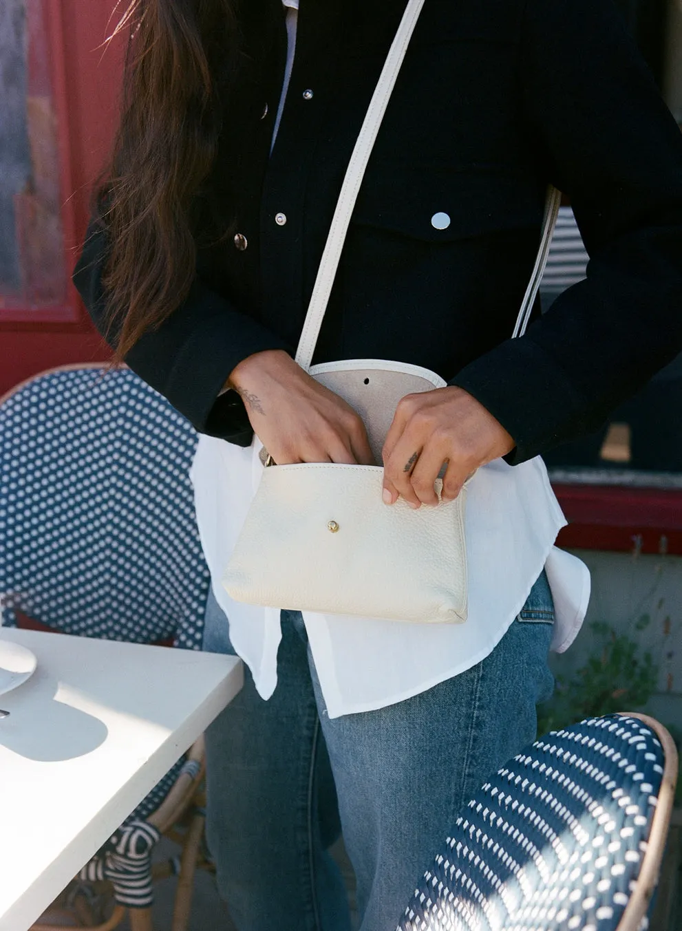 Kaanapali Crossbody Bag in Milk
