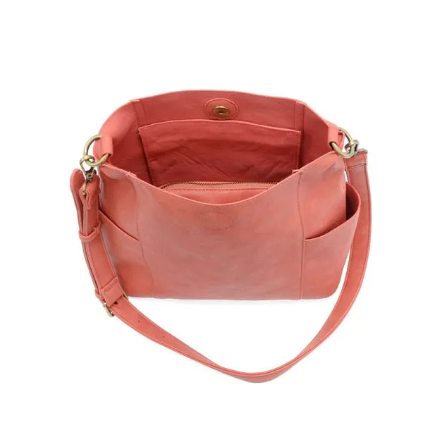 Kayleigh Side Pocket Bag - Desert Coral