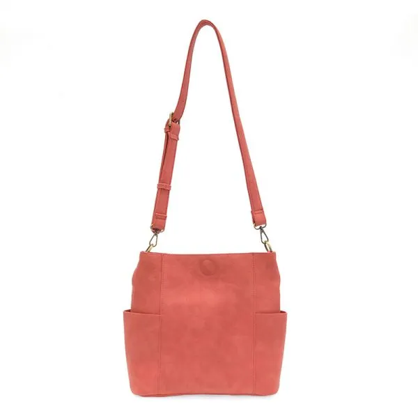Kayleigh Side Pocket Bag - Desert Coral