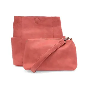 Kayleigh Side Pocket Bag - Desert Coral