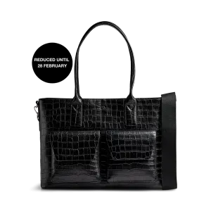 KelseyMBG Work Bag, Matte Croco
