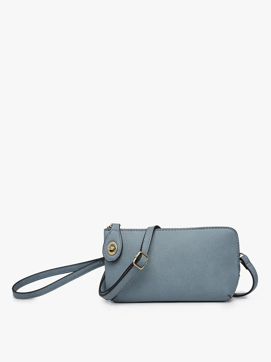 Kendall Crossbody/Wristlet w/ Twist Lock Closure