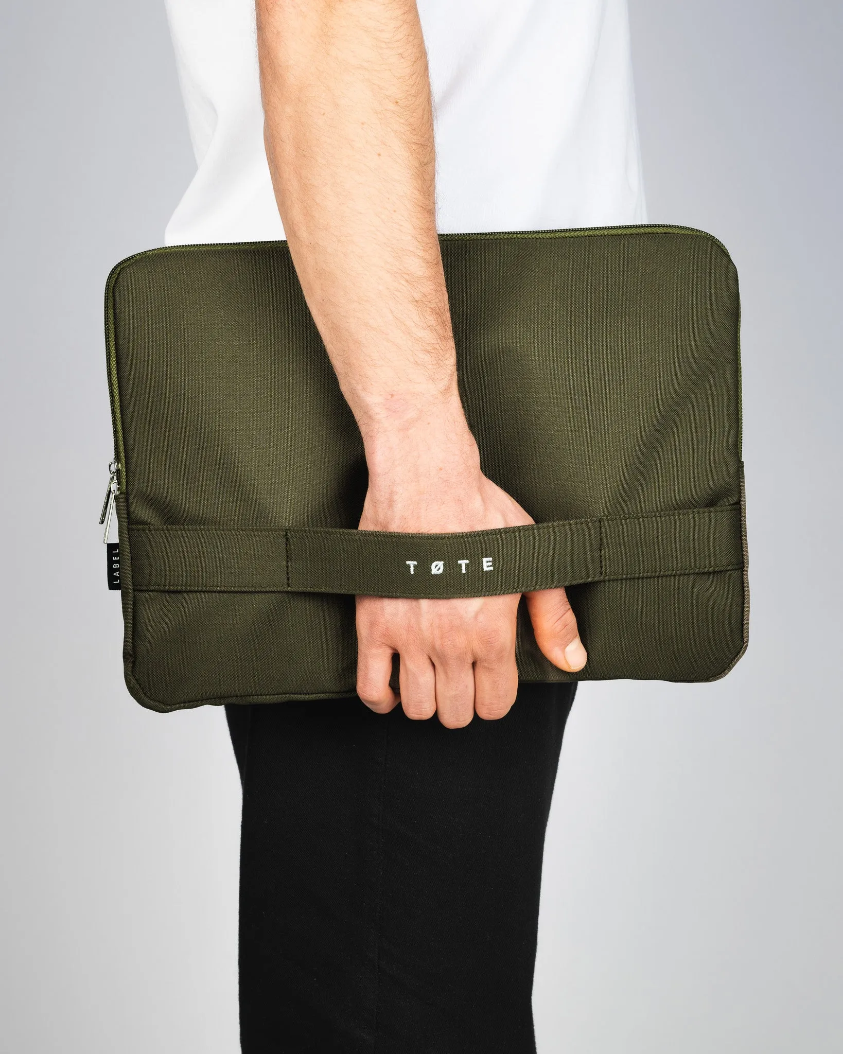 Khaki Green Laptop Sleeve