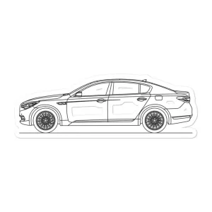 Kia K900 Outline Sticker