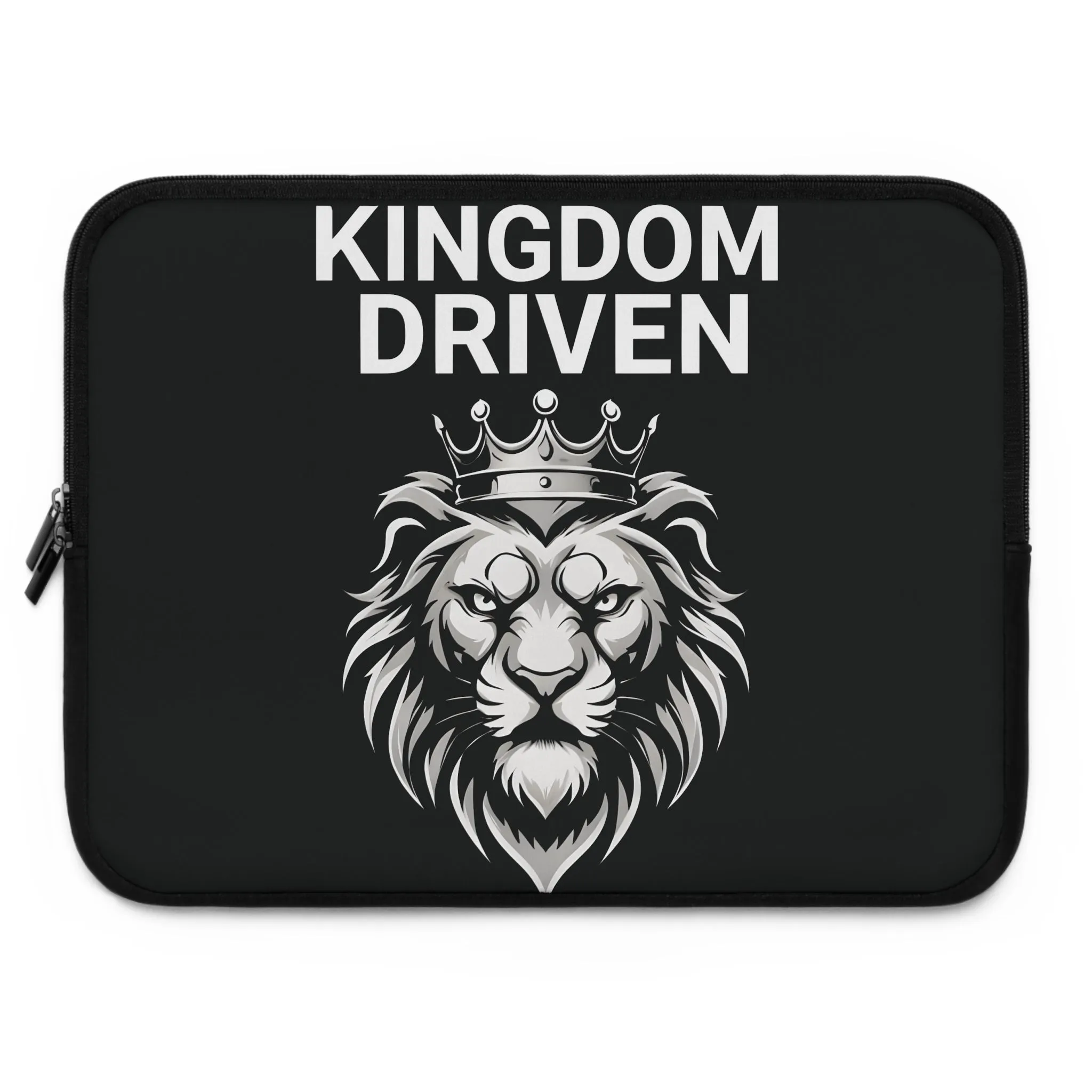 Kingdom Driven Laptop Sleeve – Water-Resistant Neoprene, Dual Zipper, Protective & Lightweight