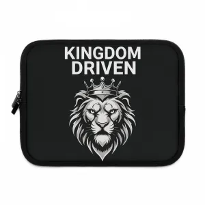 Kingdom Driven Laptop Sleeve – Water-Resistant Neoprene, Dual Zipper, Protective & Lightweight