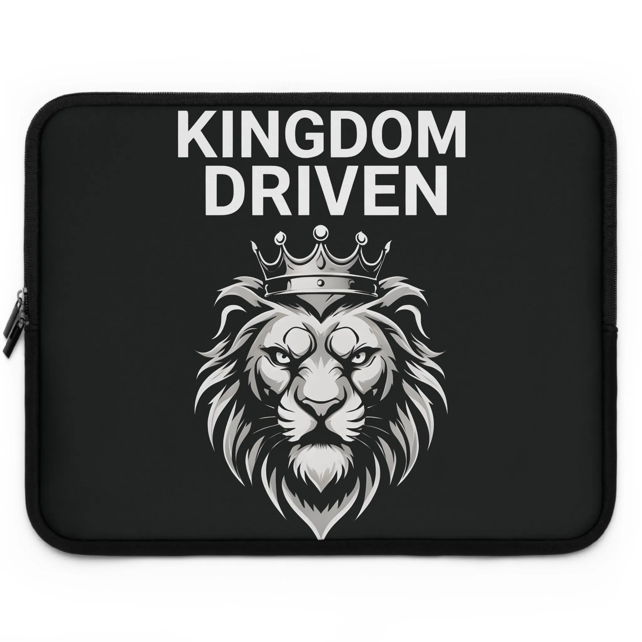 Kingdom Driven Laptop Sleeve – Water-Resistant Neoprene, Dual Zipper, Protective & Lightweight