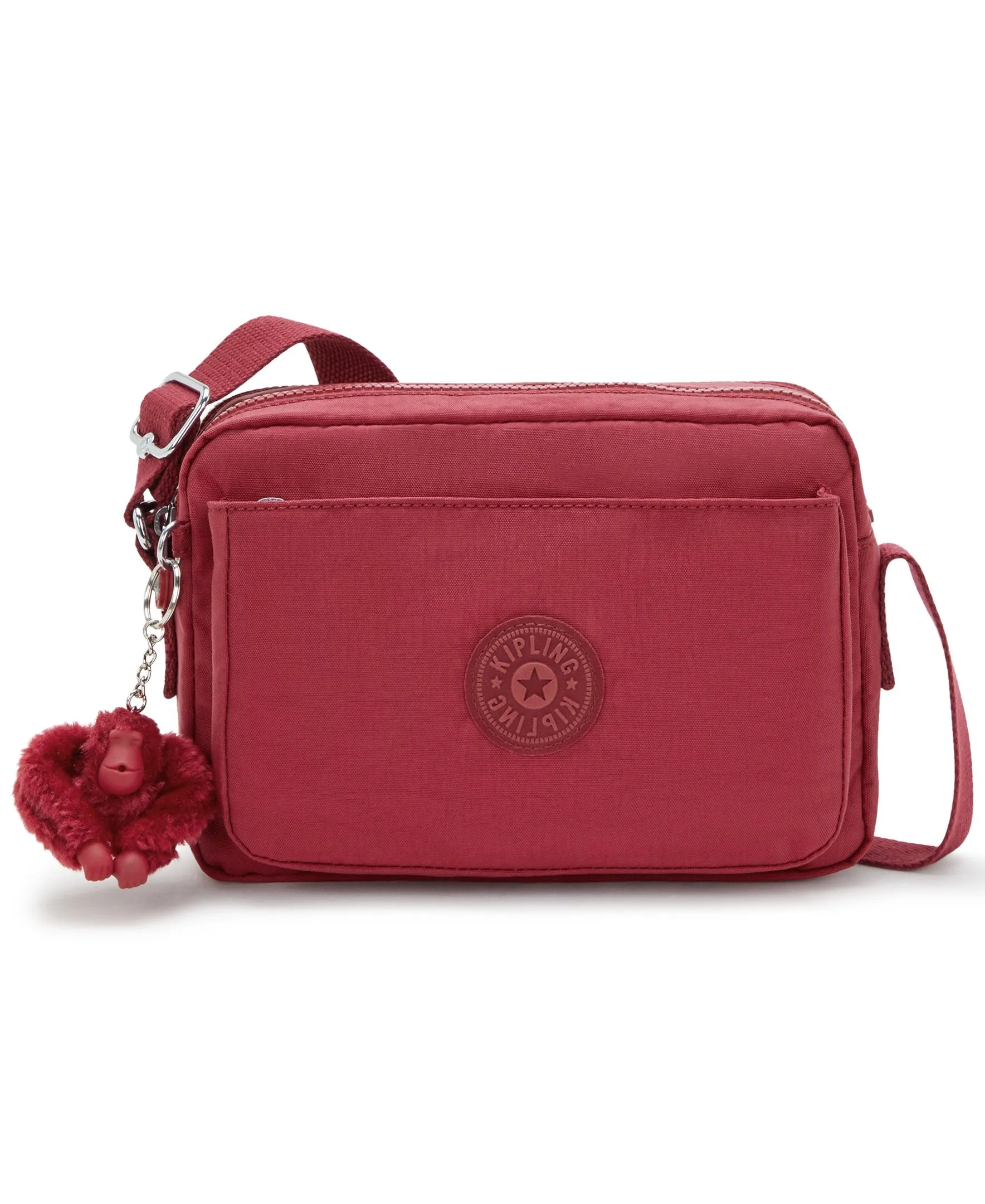 Kipling Abanu M Funky Red Medium Crossbody Bag I7076-4SS