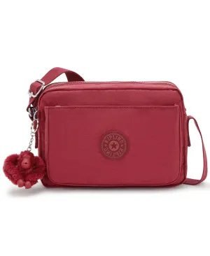 Kipling Abanu M Funky Red Medium Crossbody Bag I7076-4SS