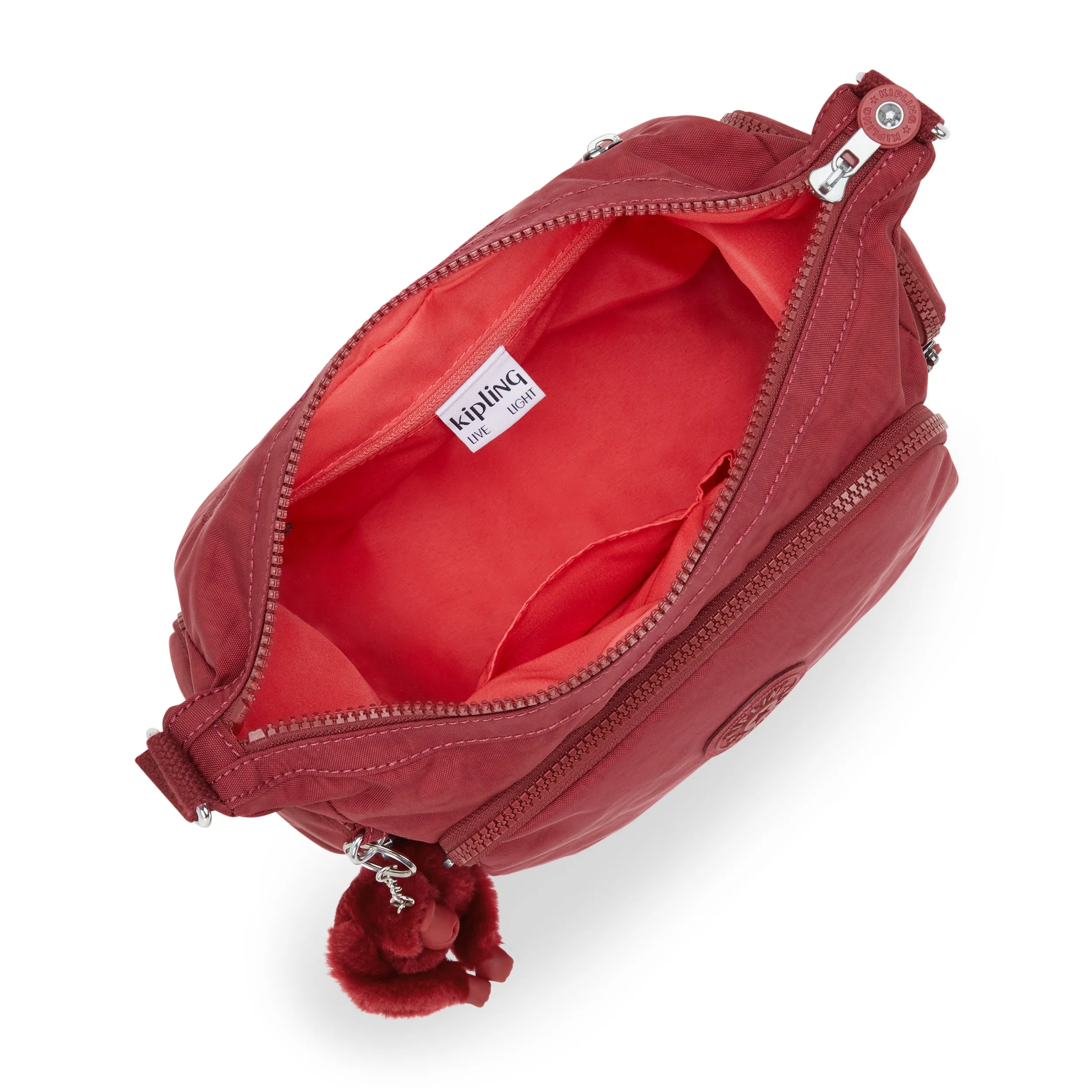 Kipling Gabb S Funky Red Medium Crossbody Bag I4493-4SS