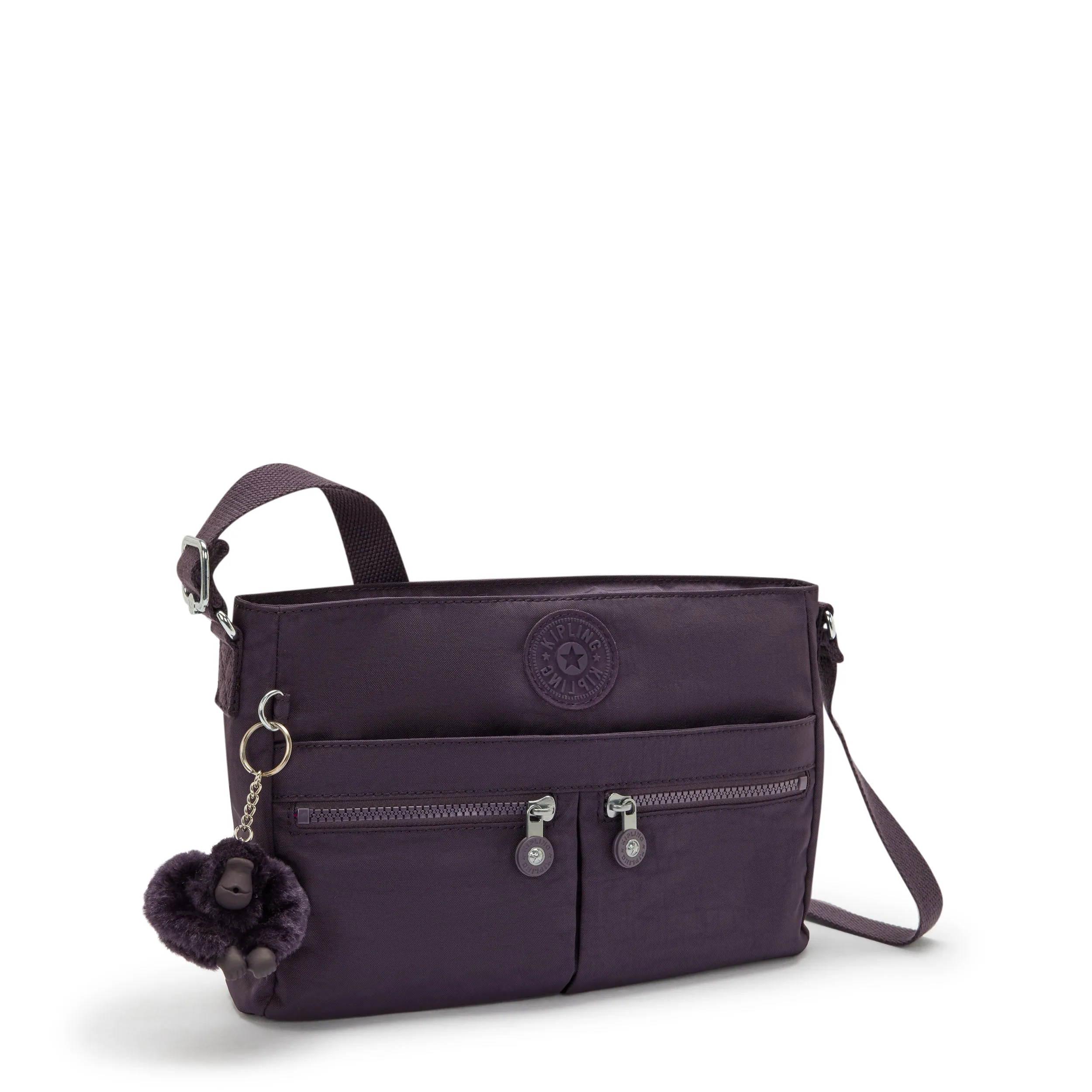 Kipling New Angie Ultimate Plum Small Crossbody I3389-67U