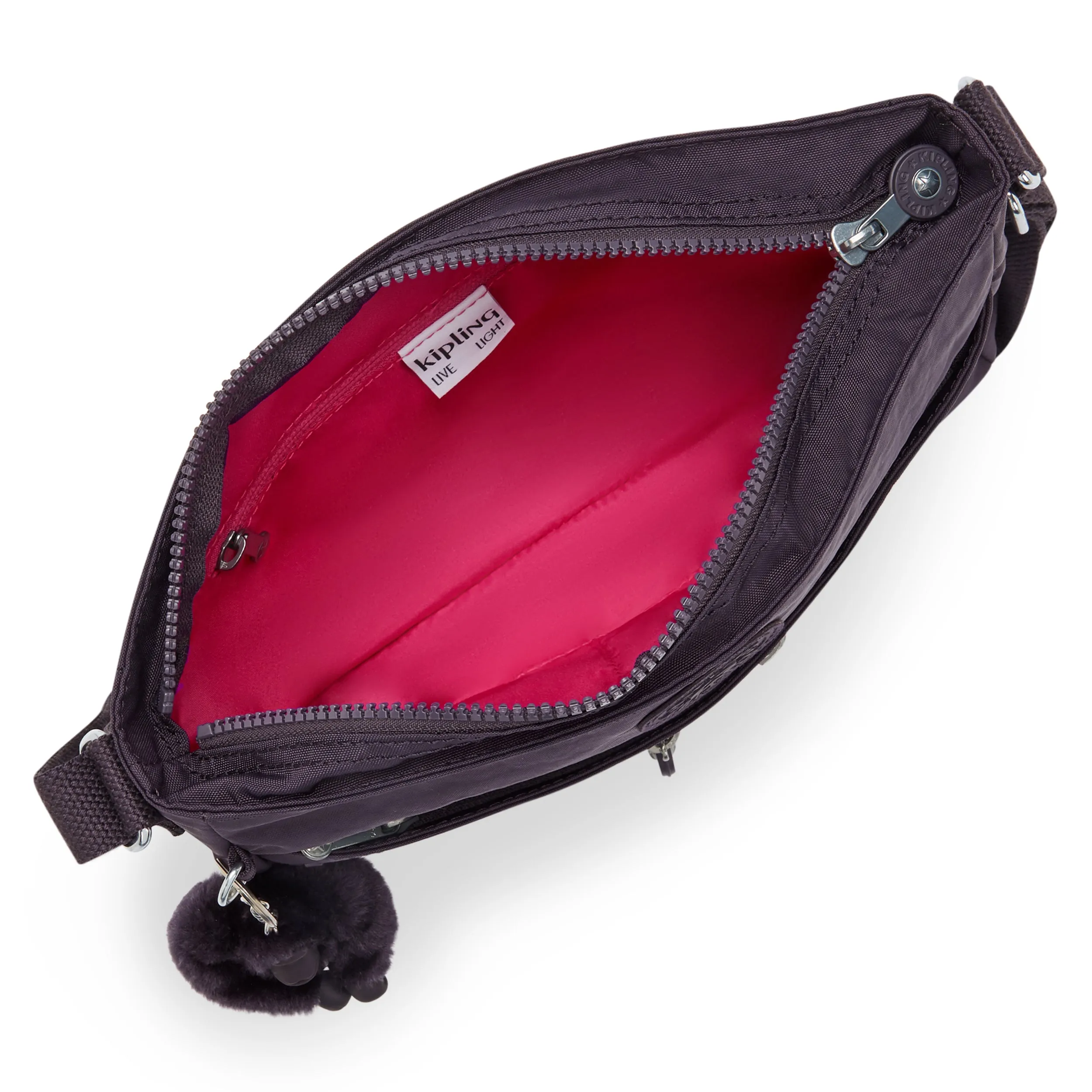 Kipling New Angie Ultimate Plum Small Crossbody I3389-67U