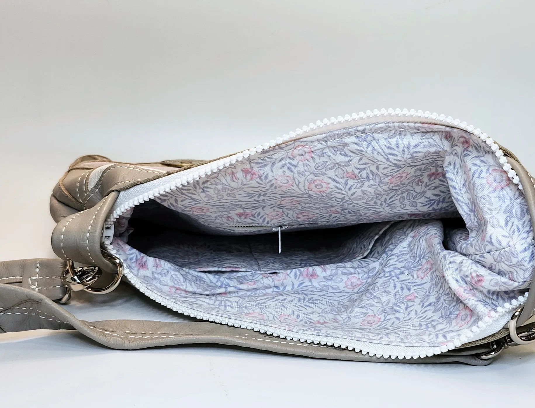 Kirsten Upcycled Car Seat Leather Bag