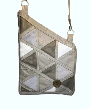 Kirsten Upcycled Car Seat Leather Bag