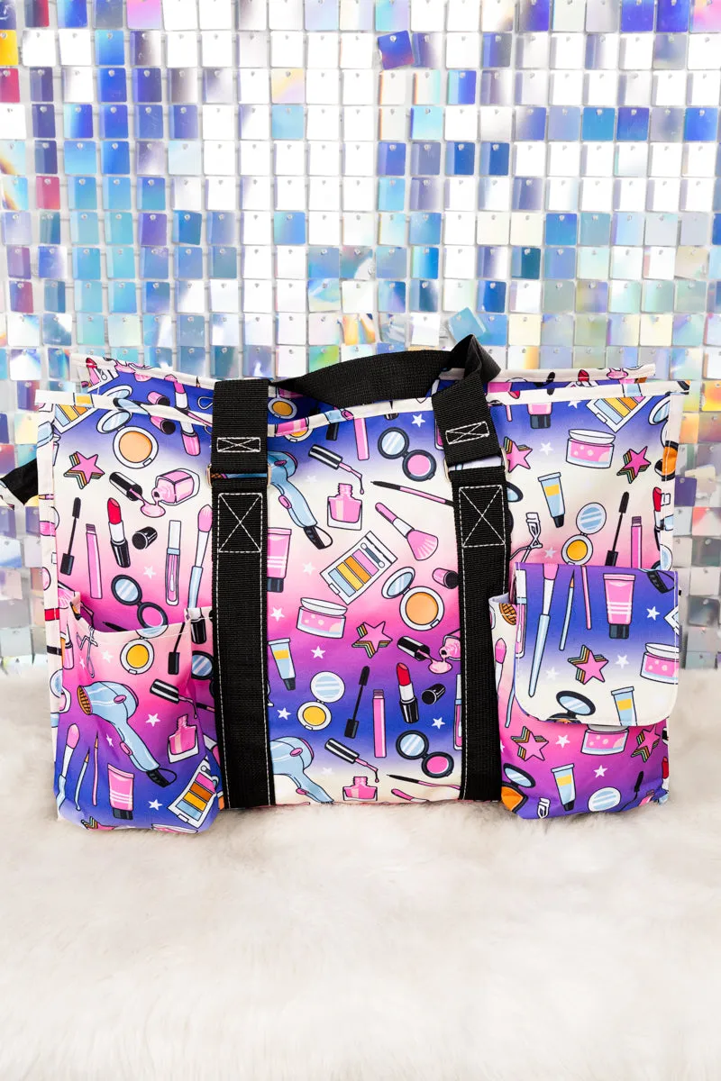 Kiss & Makeup Large Organizer Tote