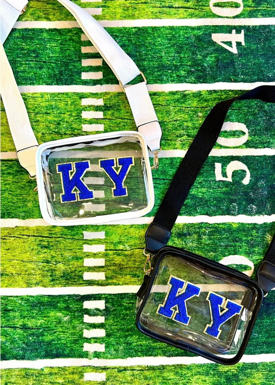 KY Clear Gameday Stadium Crossbody Bag