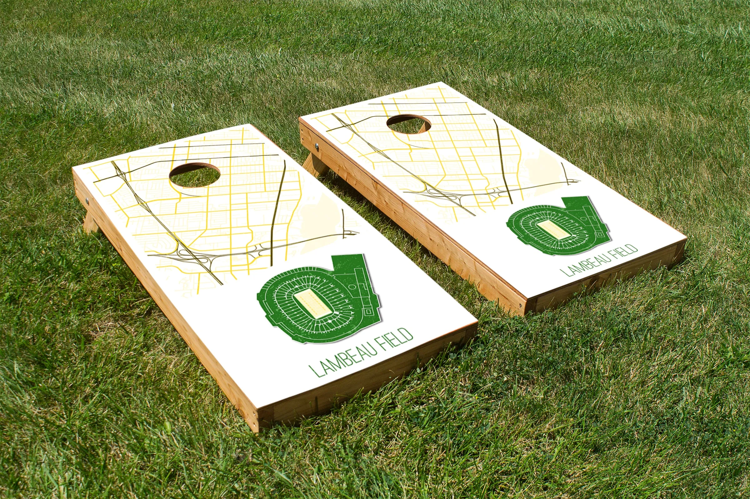 Lambeau Field Map