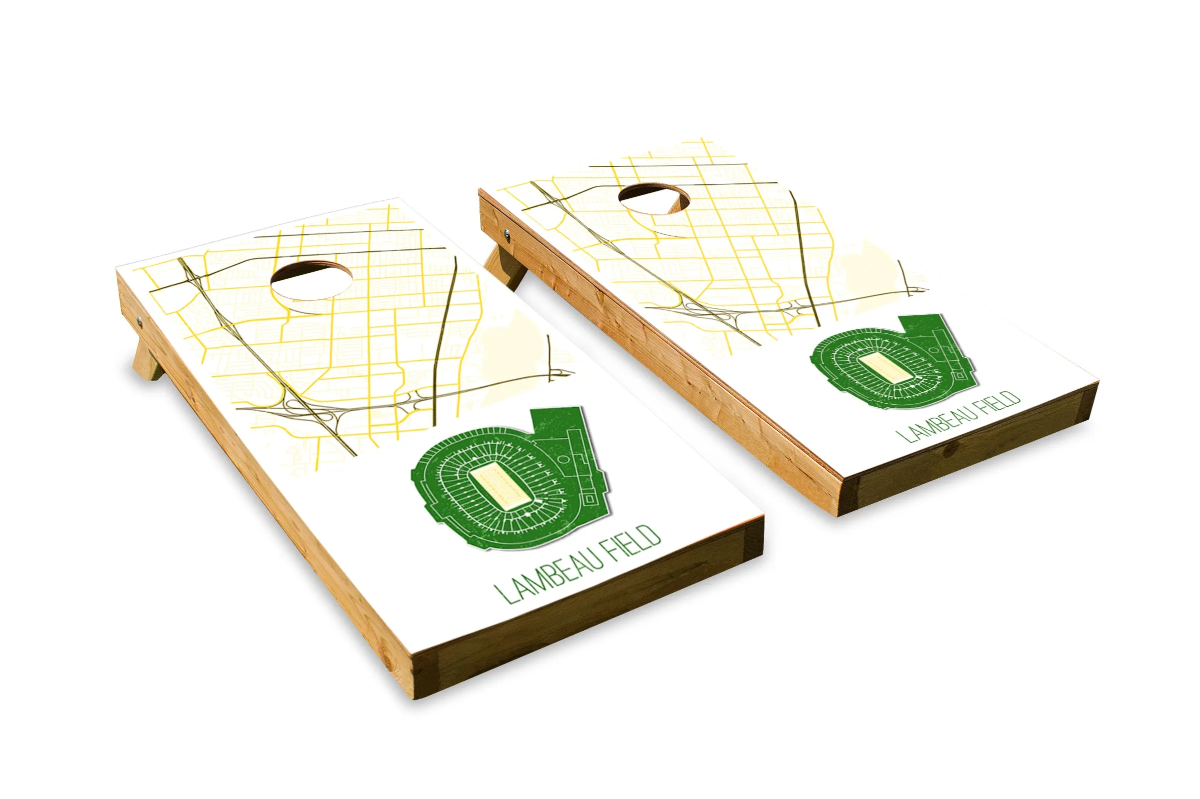 Lambeau Field Map