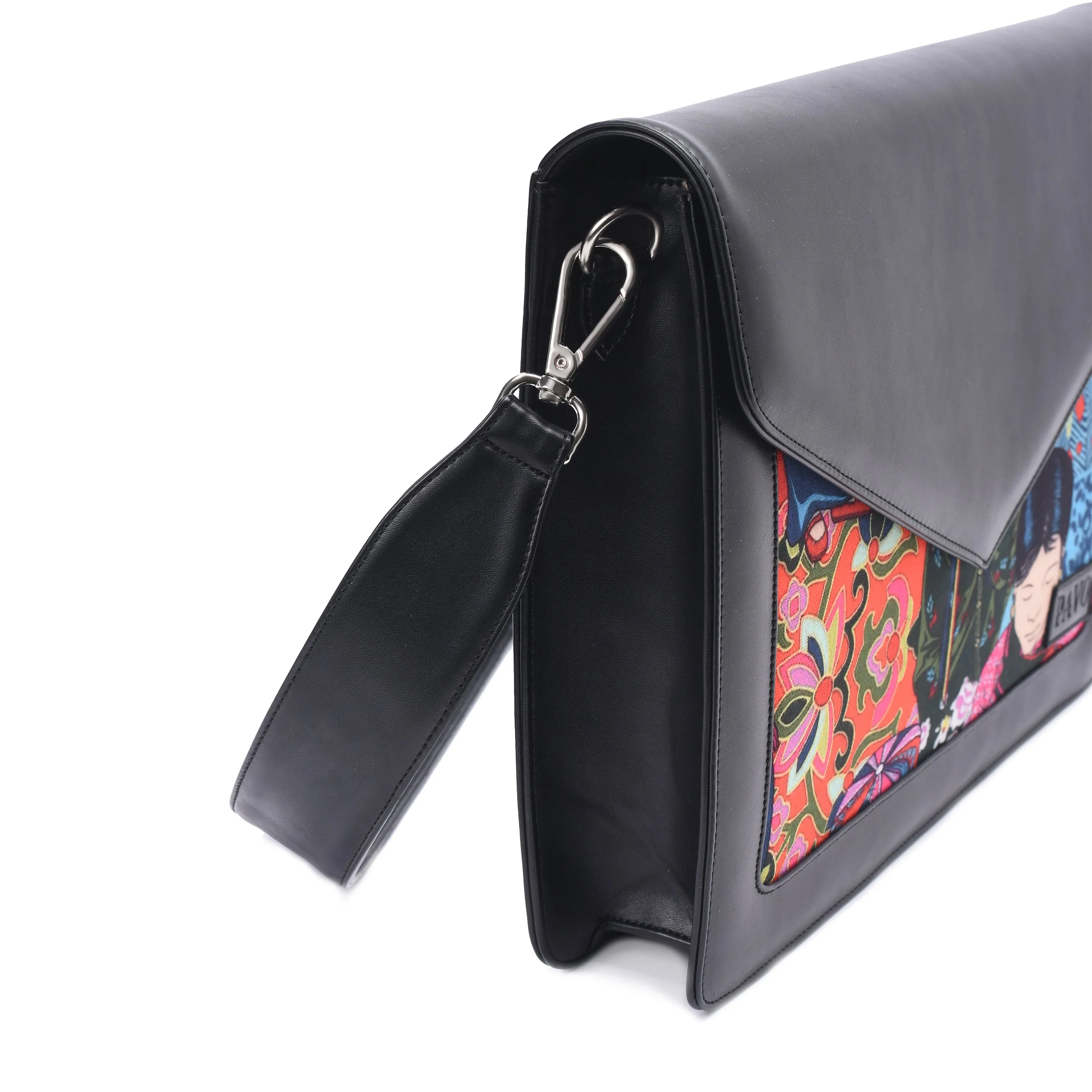 Laptop Bag/Sleeve Black with Multi color