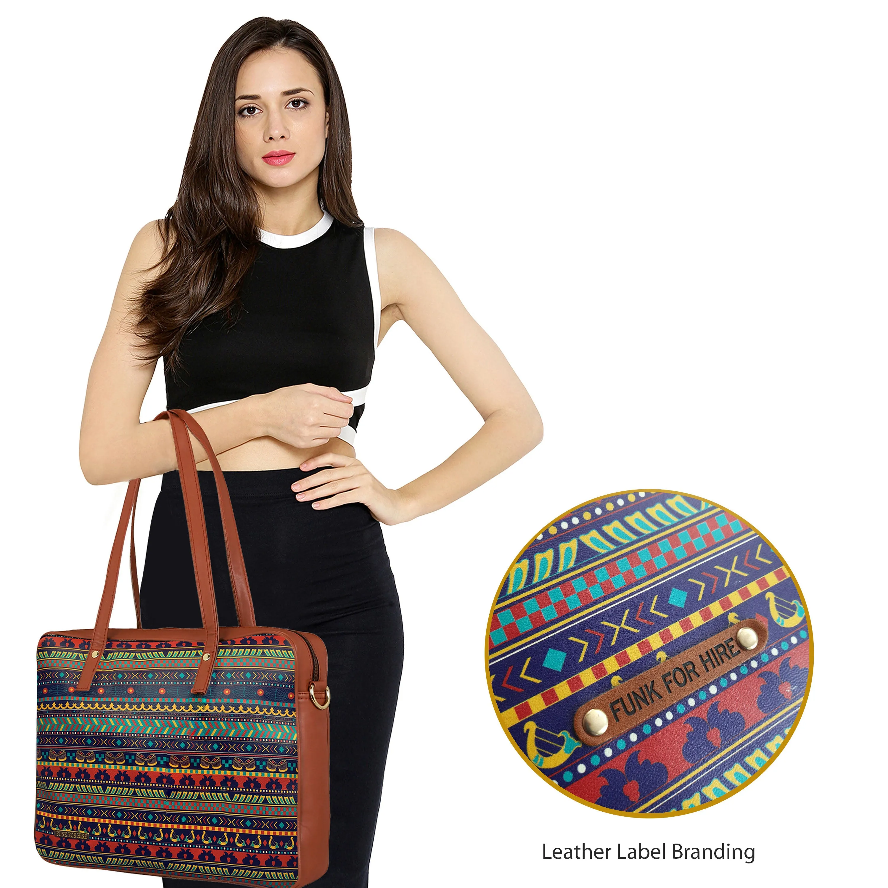 Laptop Handbag Music Border
