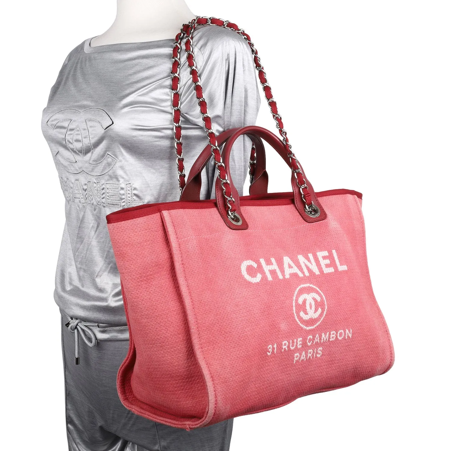 Large Deauville Tote Shoulder Bag