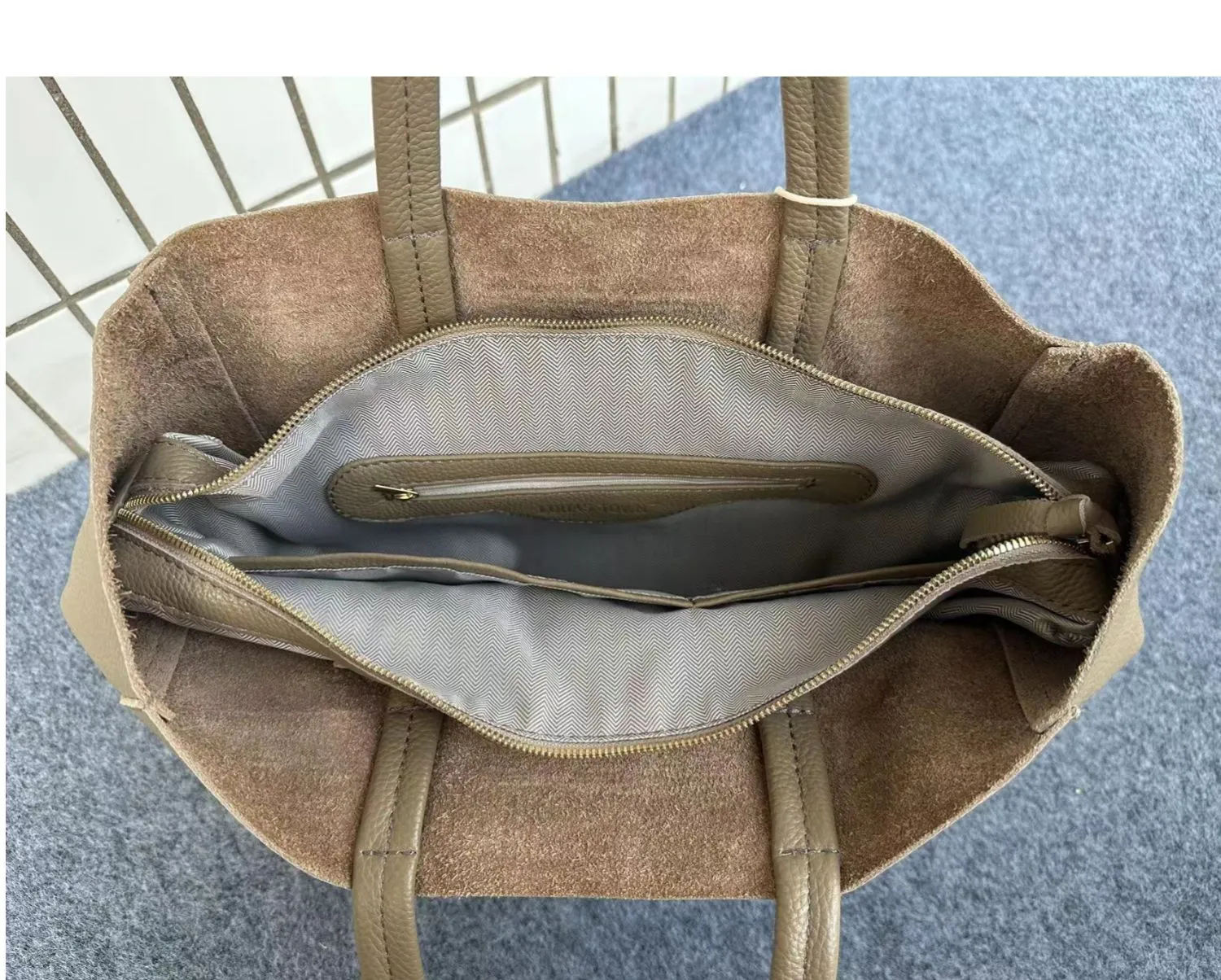 Large Leather Tote Bag Womens Leather Tote Bags Green Leather Laptop Tote Bag