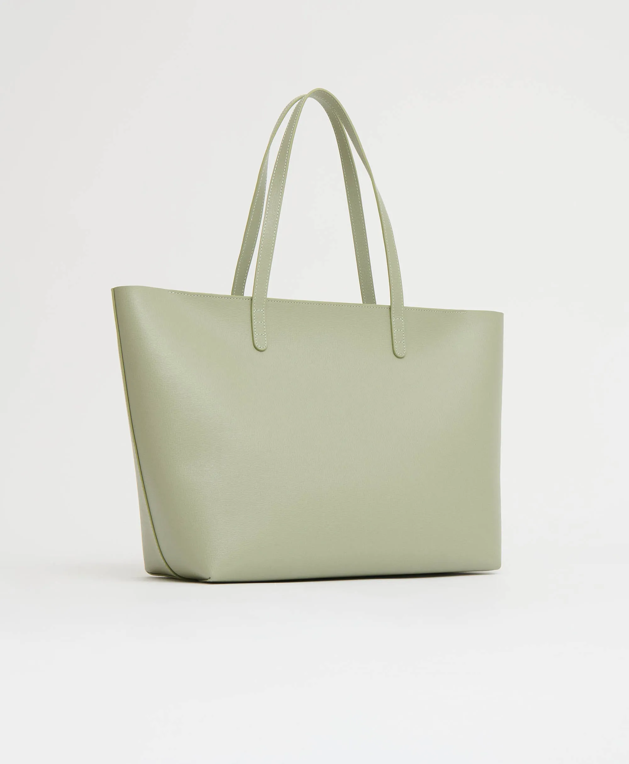 Large Zip Tote - Sage