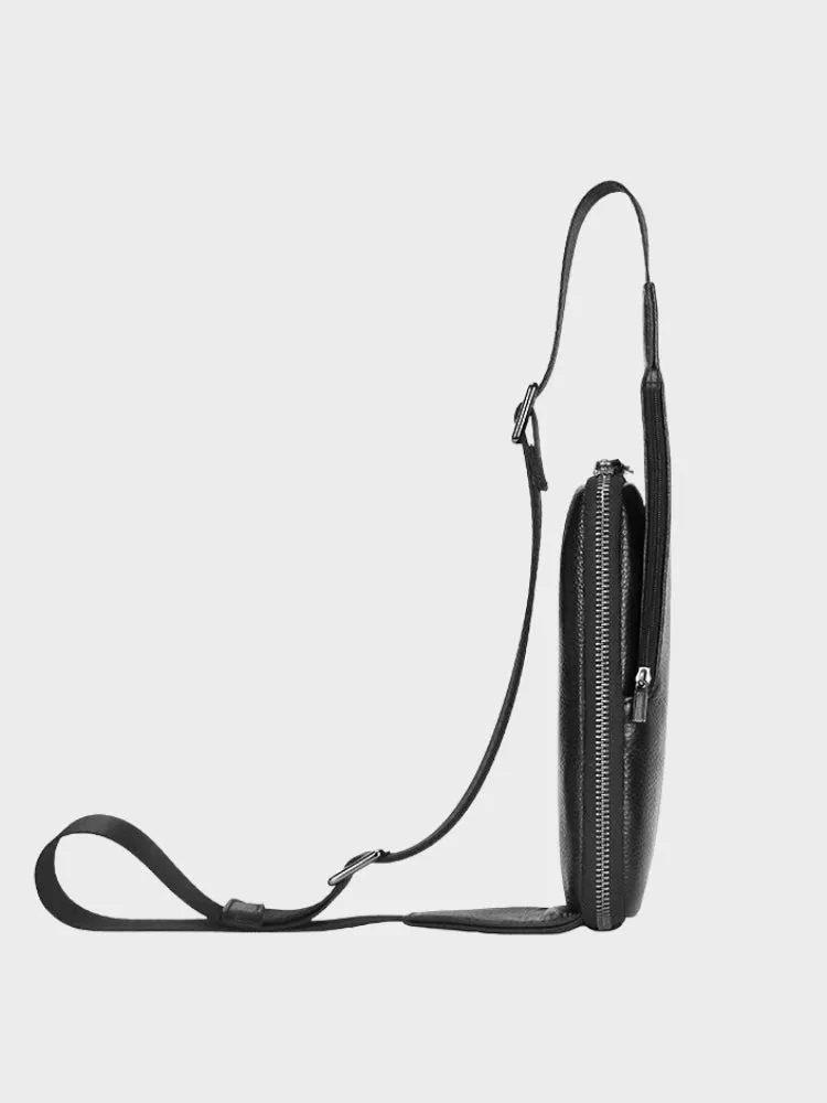 Leather Decarba Crossbody Bag